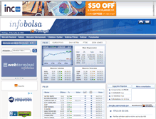 Tablet Screenshot of infobolsa.pt